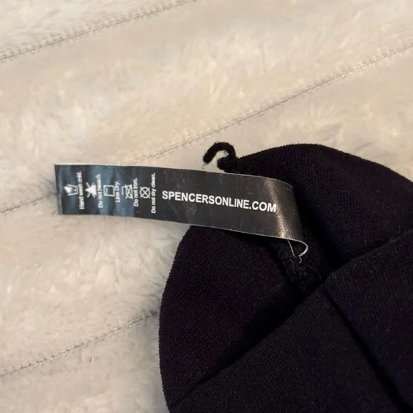 Spencers Body Rage Black Ripped Leggings Goth Grunge - Picture 7 of 7